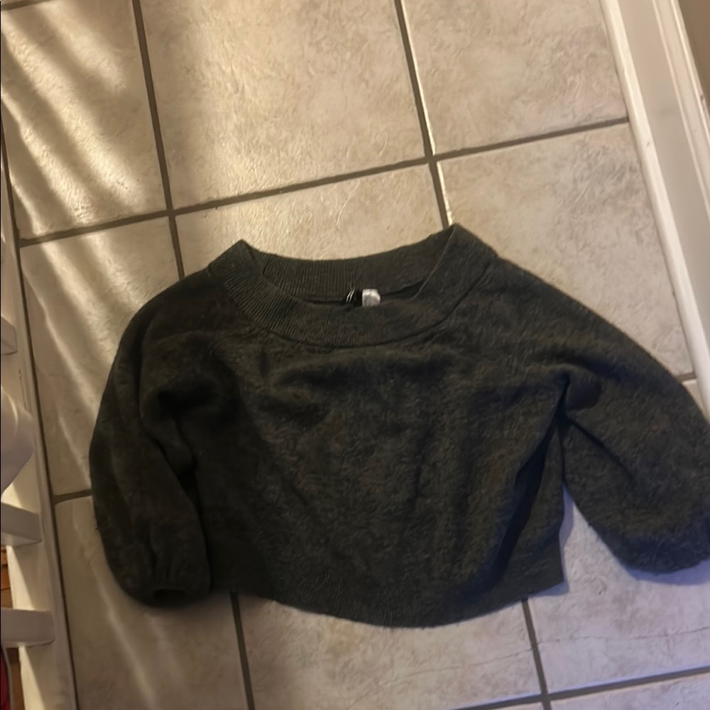 Cozy Olive Green Sweater
